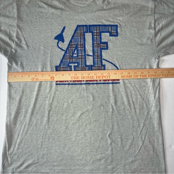 Vintage 1993 fruit of the loom single stitch size xl Air Force t shirt - Picture 3 of 6